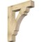Ekena Millwork Olympic Block Rough Sawn Bracket, Douglas Fir, 6"W x 32"D x 38"H BKT06X32X38OLY05RDF - alternate 1